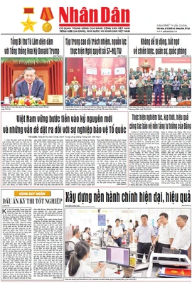 Báo Nhân Dân số 25434 