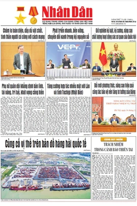 Báo Nhân Dân số 25601