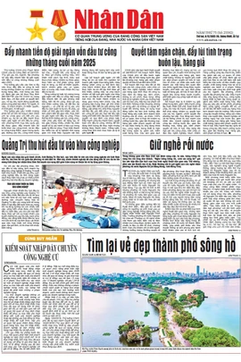 Báo Nhân Dân số 25592
