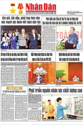 Báo Nhân Dân số 25569 