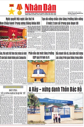 Báo Nhân Dân số 25563 