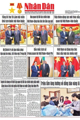 Báo Nhân Dân số 25576 