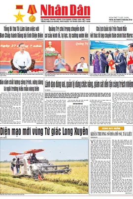 Báo Nhân Dân số 25459 