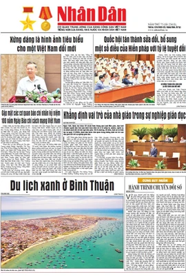 Báo Nhân Dân số 25418