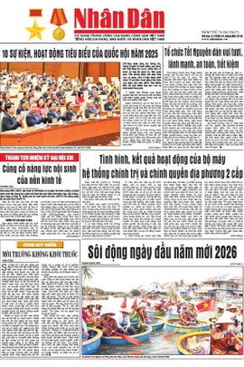 Báo Nhân Dân số 25617 