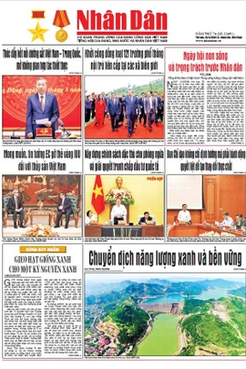 Báo Nhân Dân số 25691 