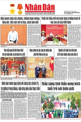 Báo Nhân Dân số 25674