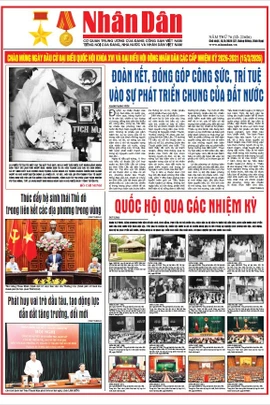 Báo Nhân Dân số 25686 