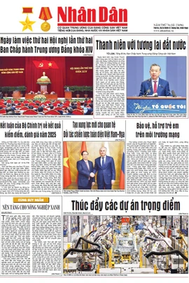 Báo Nhân Dân số 25696
