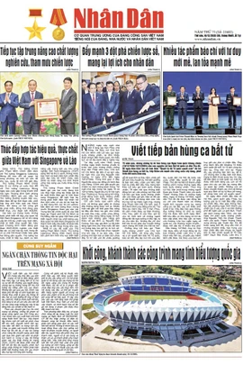 Báo Nhân Dân số 25603