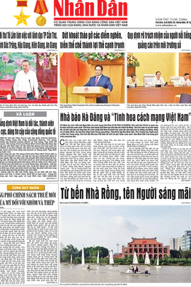 Báo Nhân Dân số 25406