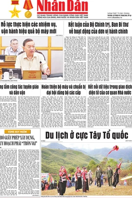 Báo Nhân Dân số 25436