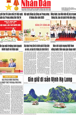 Báo Nhân Dân số 25421