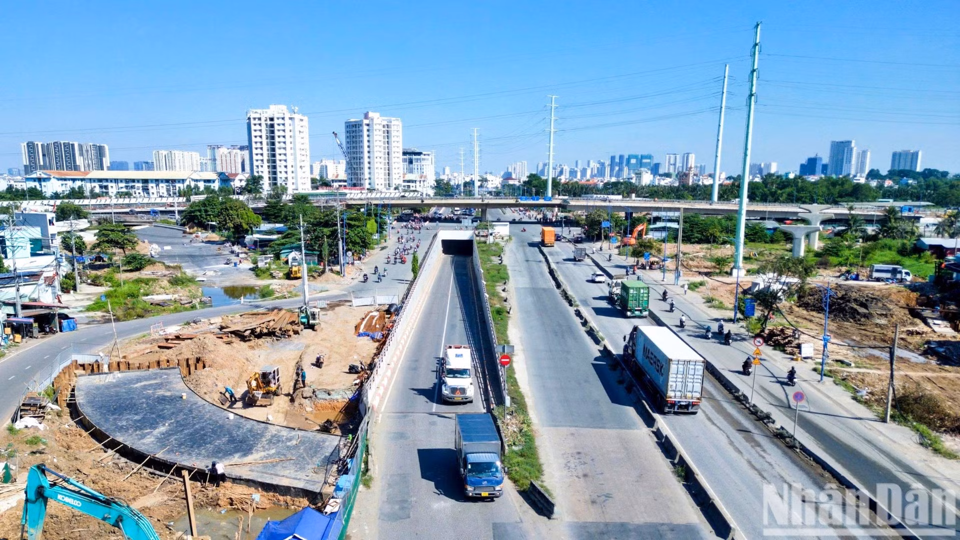Nút giao Mỹ Thủy là công trình giao thông trọng điểm của Thành phố Hồ Chí Minh.