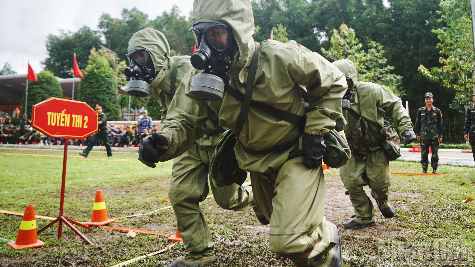 Binh chủng Hóa học khai mạc Hội thao ứng phó sự cố hóa chất độc, xạ cấp đại đội, tiểu đoàn phòng hóa toàn quân khu vực phía nam năm 2025.