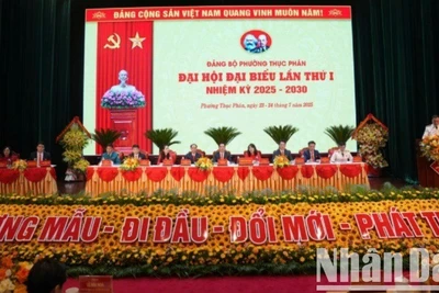 Quang cảnh đại hội.