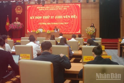 Quang cảnh kỳ họp.