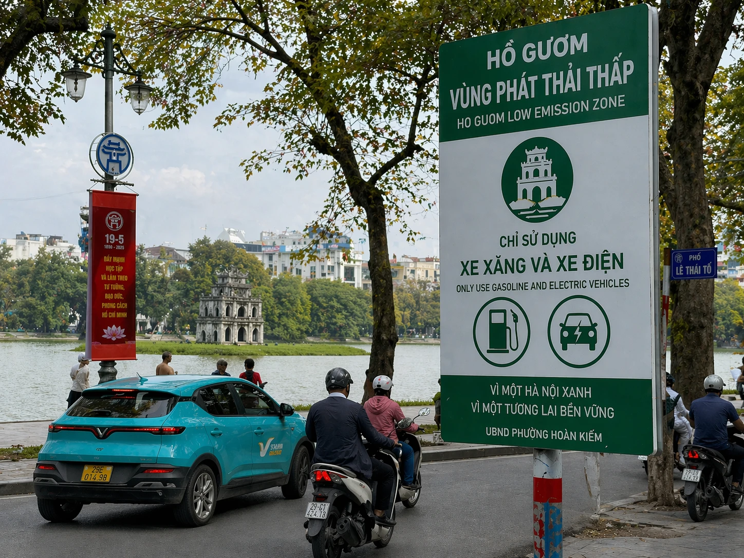 Kiểm tra vùng phát thải thấp tại Hà Nội bằng bản đồ tương tác