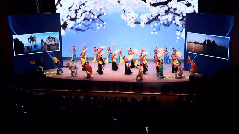 Chương trình nghệ thuật trong đêm khai mạc Ngày thơ Việt Nam lần thứ 24 năm 2026.