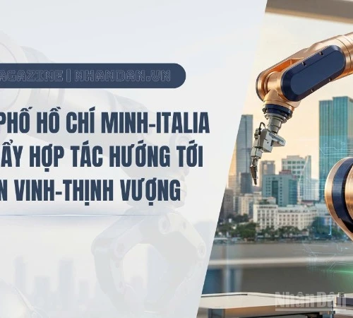 Thành phố Hồ Chí Minh-Italia thúc đẩy hợp tác hướng tới phồn vinh-thịnh vượng