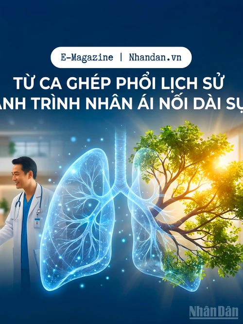 Từ ca ghép phổi lịch sử đến hành trình nhân ái nối dài sự sống
