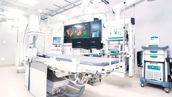 Trang thiết bị hiện đại phục vụ cho phát triển y học tim mạch tại Bệnh viện Chợ Rẫy.