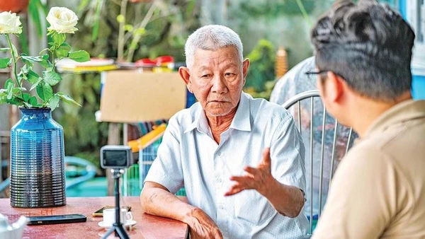 Ông Lê Lan chia sẻ về những ký ức Hoàng Sa.