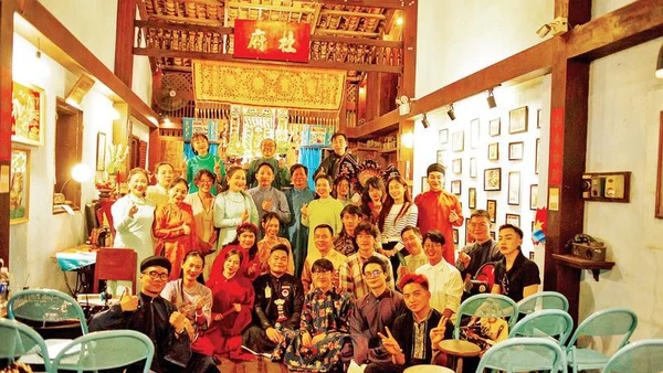 Các hoạt động tại chuỗi sự kiện “Nguơn đán-Tiếp cổ hòa kim” khiến nhiều bạn trẻ thích thú.