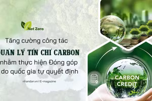 Tăng cường công tác quản lý tín chỉ carbon nhằm thực hiện Đóng góp do quốc gia tự quyết định