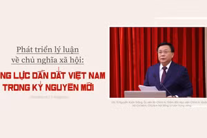 Phát triển lý luận về chủ nghĩa xã hội: Động lực dẫn dắt Việt Nam trong kỷ nguyên mới