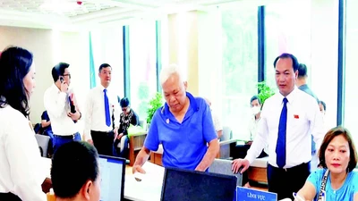 Điểm phục vụ hành chính công xã Đông Anh.