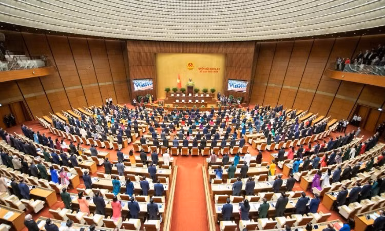 Quang cảnh Kỳ họp thứ 9, Quốc hội khóa XV.