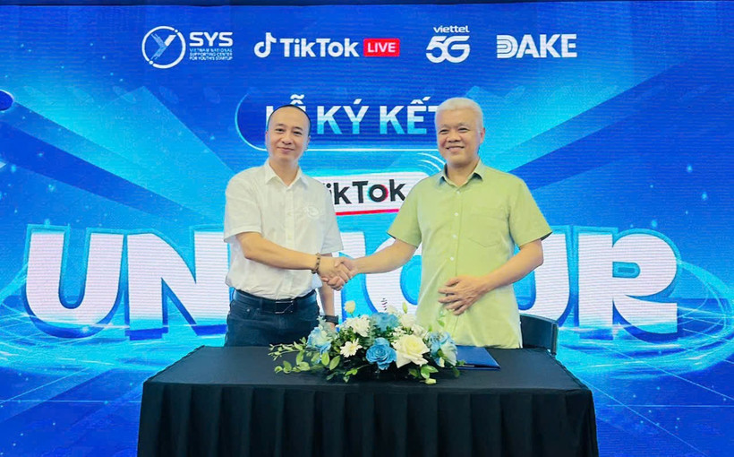 SYS Việt Nam và TikTok Việt Nam bắt tay thúc đẩy lan tỏa tri thức số đến sinh viên Việt Nam.