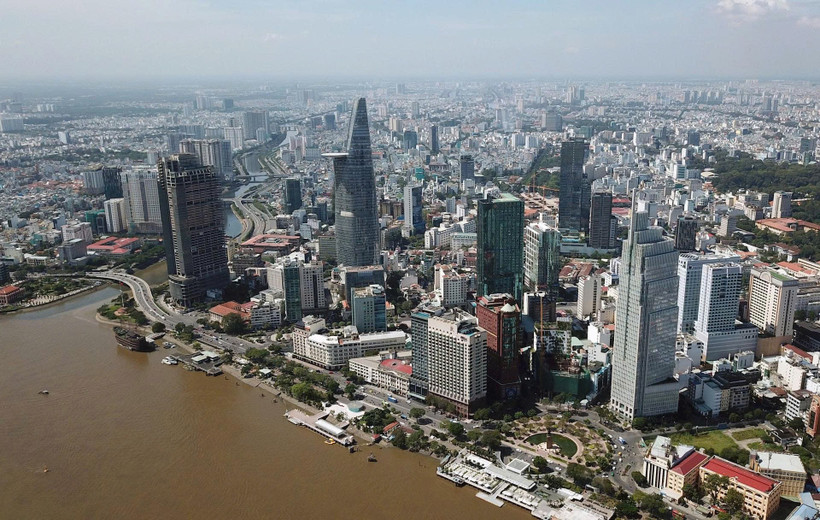 Thành phố Hồ Chí Minh ngày càng phát triển hiện đại, văn minh. (Ảnh: HOÀNG TRIỀU)