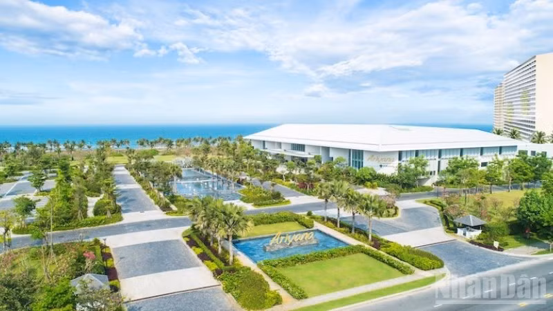 Cung Hội nghị Quốc tế Ariyana Đà Nẵng là đại diện duy nhất của thành phố Đà Nẵng đạt chuẩn MICE khu vực. (Ảnh: ANH ĐÀO)