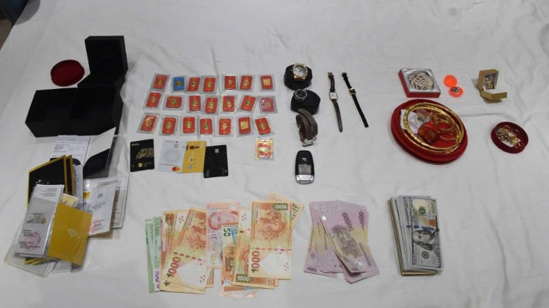 Tang vật vụ án. (Ảnh: Công an cung cấp)