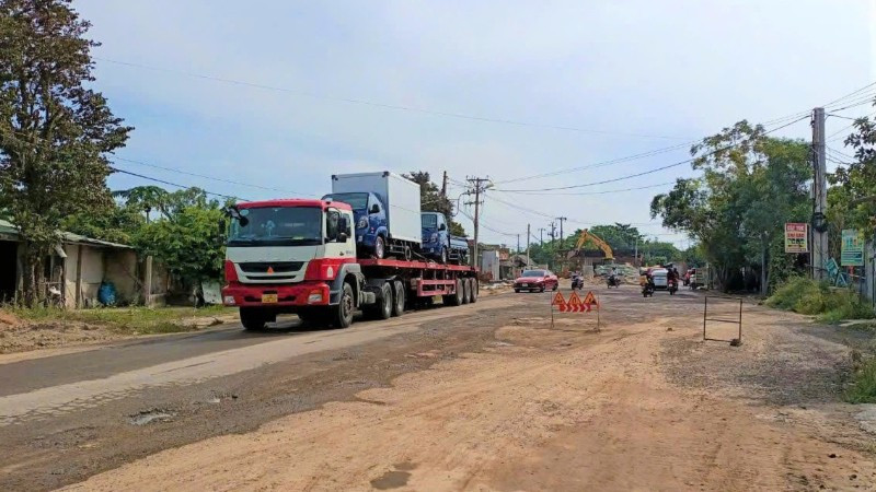 Dự án cải tạo, nâng cấp Quốc lộ 14E có chiều dài hơn 71km.
