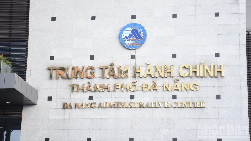 Trung tâm hành chính thành phố Đà Nẵng. (Ảnh: ANH ĐÀO)