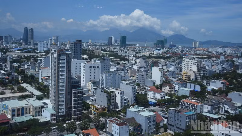 Một góc thành phố Đà Nẵng. (Ảnh: ANH ĐÀO)