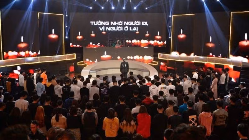 Một lễ tưởng niệm nạn nhân tai nạn giao thông. (Ảnh minh họa)