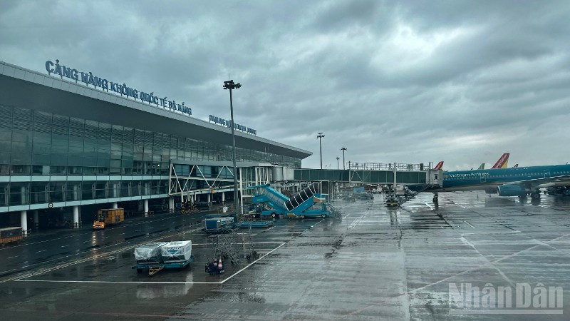 Một góc Cảng hàng không quốc tế Đà Nẵng.