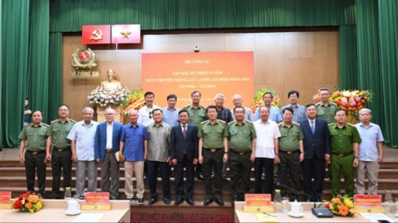 Các đại biểu tại buổi gặp mặt. Ảnh: bocongan.gov.vn