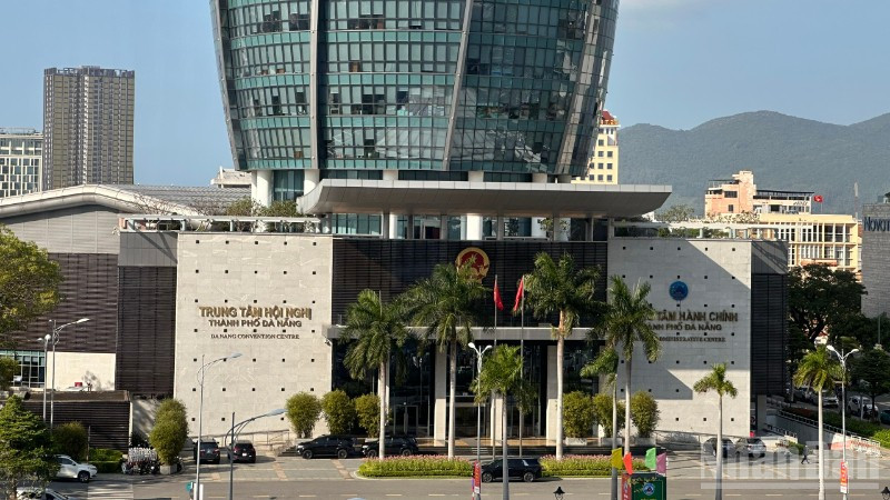 Trung tâm hành chính thành phố Đà Nẵng. (Ảnh: ANH ĐÀO)
