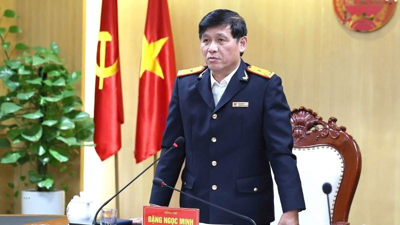 Phó Cục trưởng Đặng Ngọc Minh phát biểu tại cuộc họp.