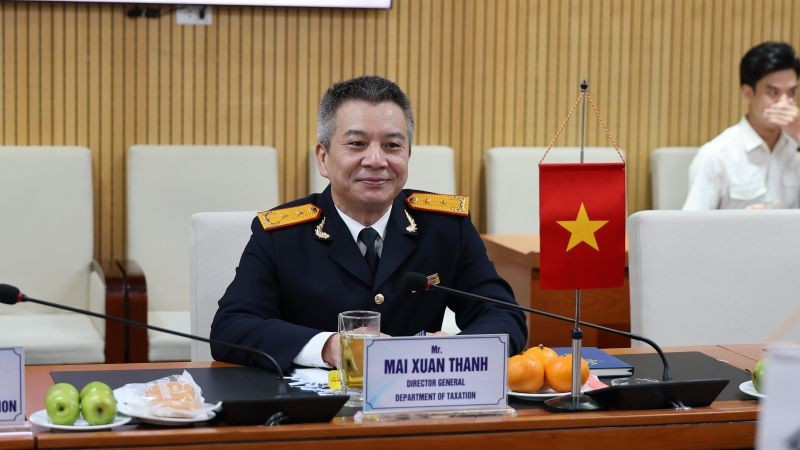 Cục trưởng Mai Xuân Thành phát biểu tại buổi làm việc.