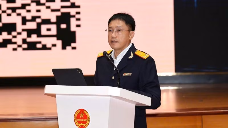 Phó Cục trưởng Mai Sơn phát biểu tại hội thảo.