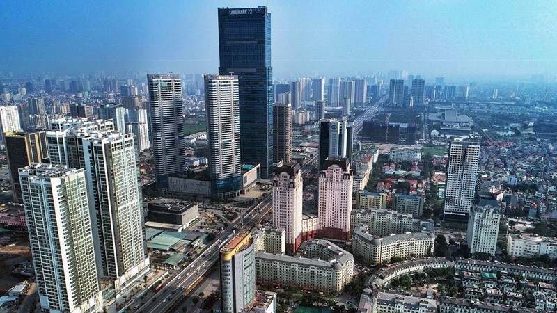 Hà Nội đang vươn mình mạnh mẽ. (Ảnh: nhandan.vn).