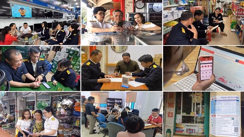 Cơ quan thuế các cấp tập trung triển khai công chức xuống cơ sở hỗ trợ bà con HKD lan tỏa với tinh thần cuối tuần không ngừng nghỉ