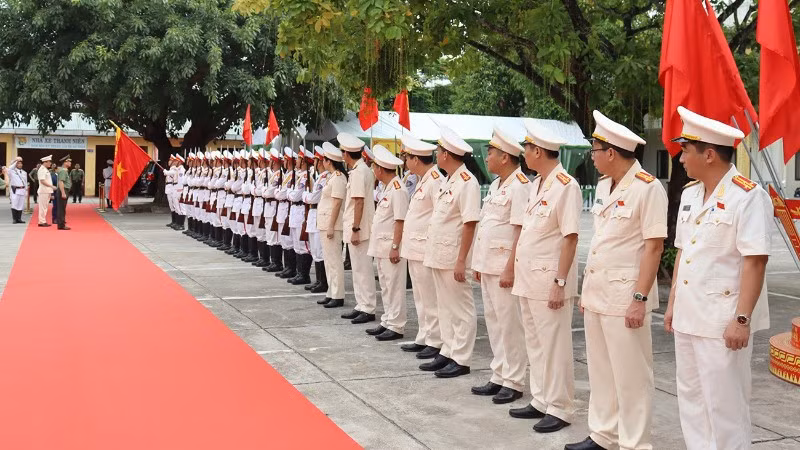 Lực lượng Công an tỉnh Quảng Ngãi đoàn kết, chung sức, đồng lòng, quyết tâm cao, nỗ lực lớn, phấn đấu hoàn thành thắng lợi nhiệm vụ trong tình hình mới.