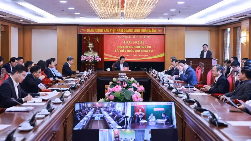 Quang cảnh hội nghị.